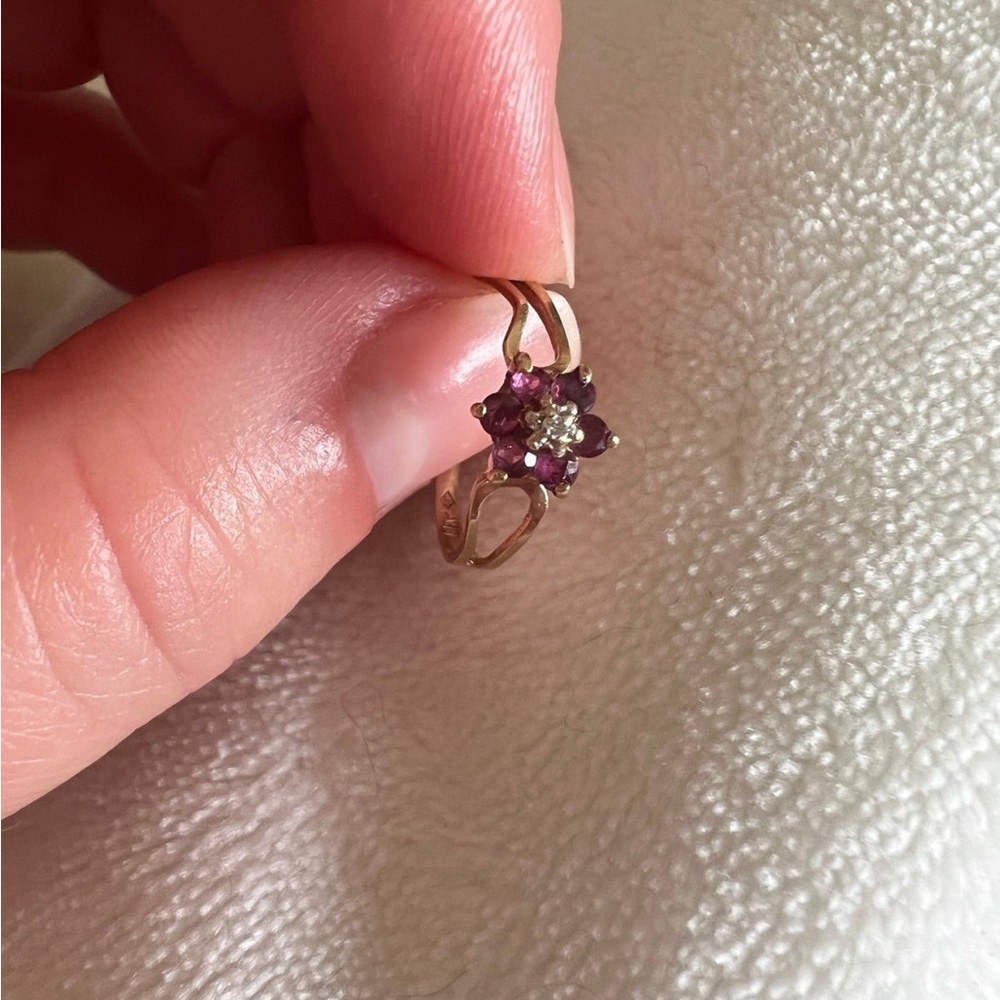 Diamond and ruby ring - Picture 13 of 13